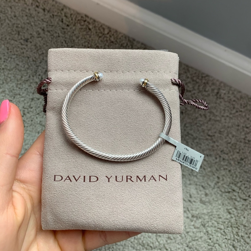 David Yurman Pearl Cuff